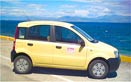 Korfu Mietwagen - Fiat-Panda